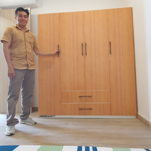 Tủ Quần Áo Nhựa Đài Loan 4 Cánh TN11-4C