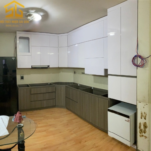 Tủ Bếp Nhựa Vincoplast 120