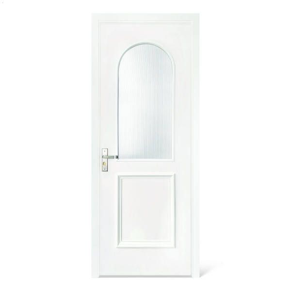 Cửa Gỗ Nhựa Composite Ô Kính Phào M11