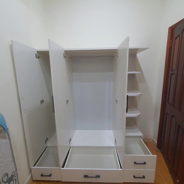Tủ Quần Áo Nhựa Đài Loan 4 Cánh TN01-4C