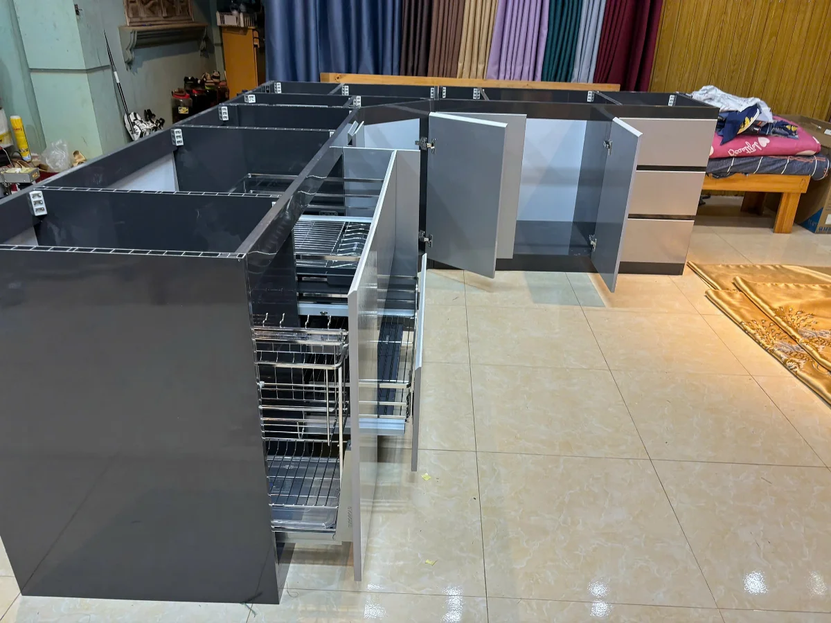 kích thước tủ bếp chữ l - hình minh họa 2