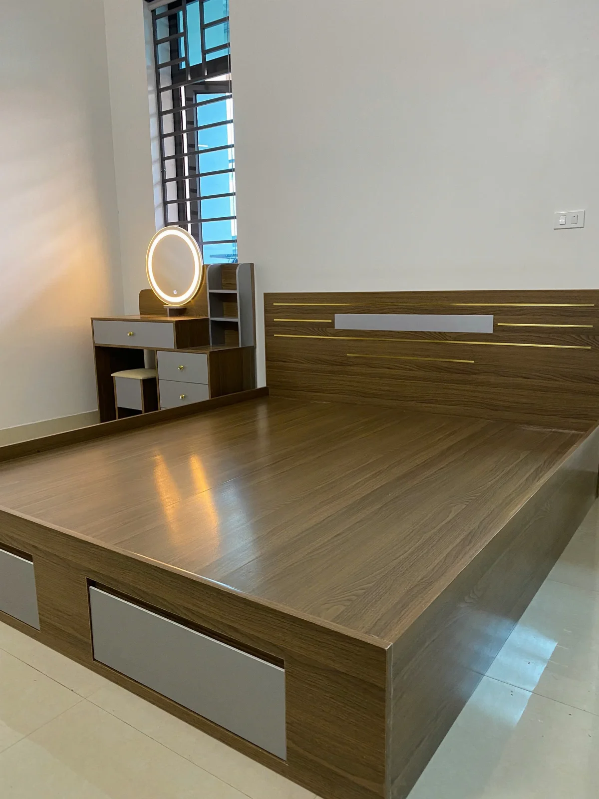 kích thước giường ngủ nhựa - hình minh họa 2