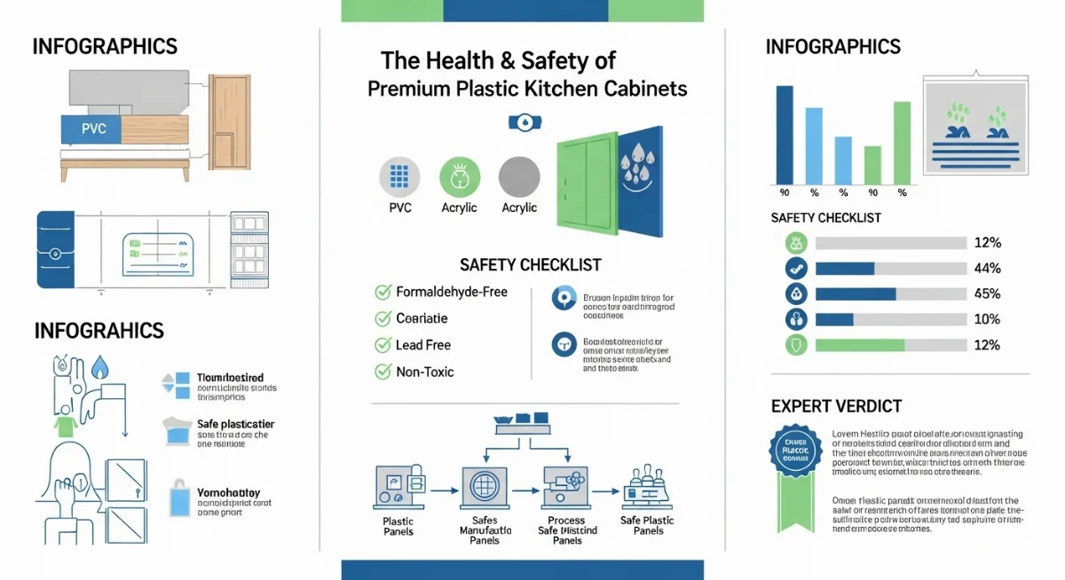 So sánh tủ bếp nhựa cao cấp với các vật liệu khác về độ bền và thẩm mỹ.