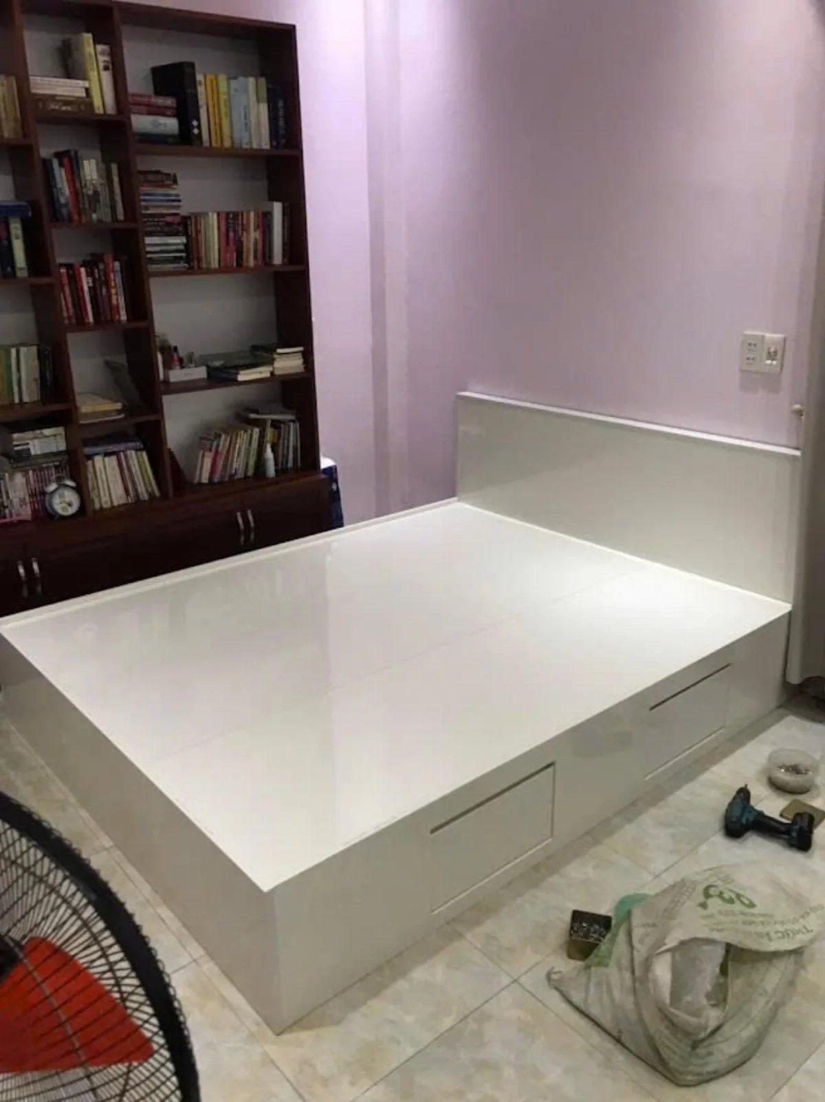 hướng dẫn lắp đặt giường nhựa ngăn kéo - hình minh họa 4