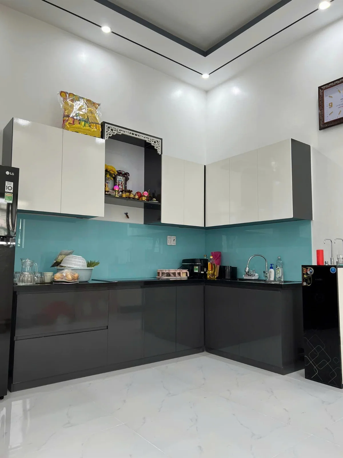 bảng màu tủ bếp vincoplast - hình minh họa 1