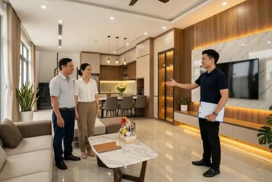 Bàn Giao Trọn Gói Nội Thất Nhà Anh Tiên - Đức Hòa 