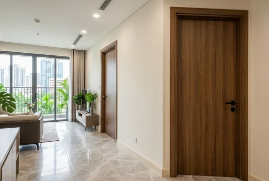 Cửa nhựa composite cao cấp tại TPHCM – Chịu nước 100%, cách âm tốt