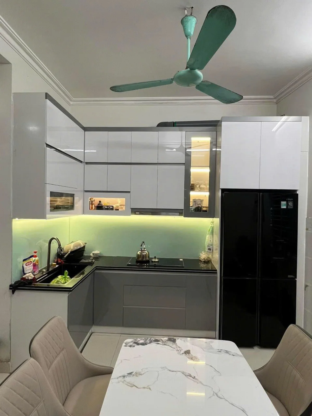 kích thước tủ bếp chữ l - hình minh họa 4