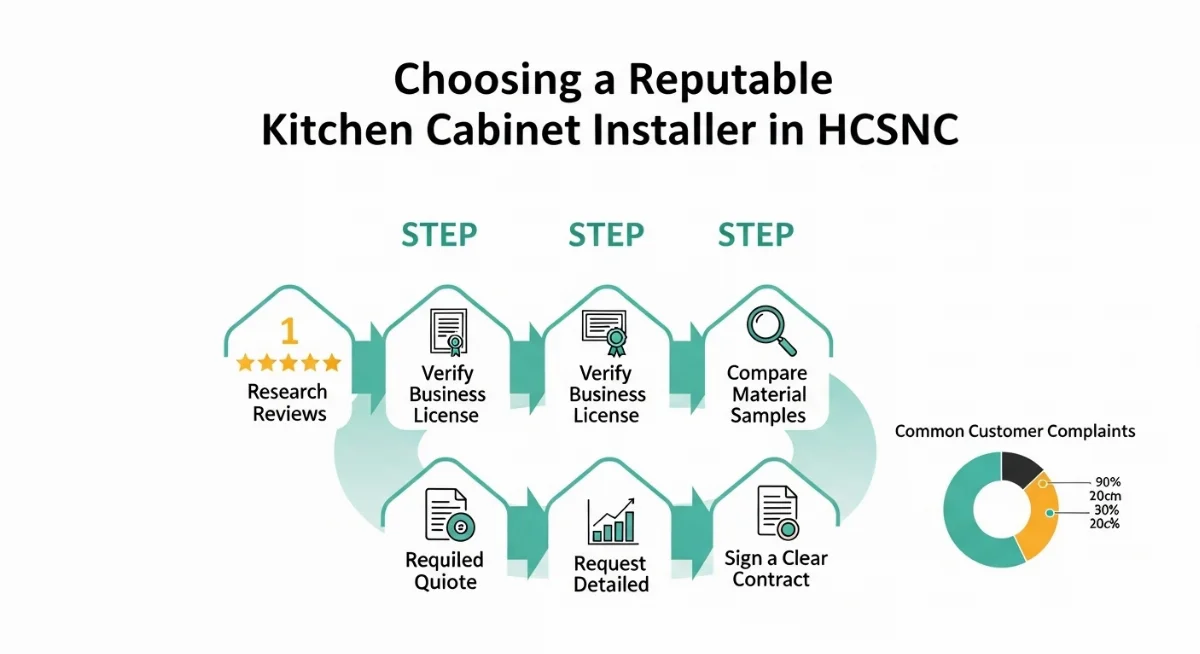 Tủ bếp nhựa chất lượng cao TPHCM với phụ kiện thông minh