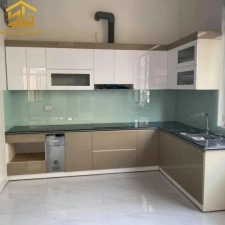 Tủ Bếp nhựa đặc cánh Acrylic