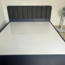 GIƯỜNG NHỰA CAO CÁP CÓ NỆM ĐẦU GIƯỜNG 1.6MX2M