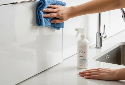 Cách Vệ Sinh Và Bảo Dưỡng Tủ Bếp Nhựa Cao Cấp Giúp Giữ Độ Mới Lâu Dài Như Mới Lắp