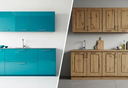 Màu Sắc Và Thiết Kế Tủ Bếp Nhựa Cao Cấp Có Gì Nổi Bật So Với Tủ Gỗ Công Nghiệp?