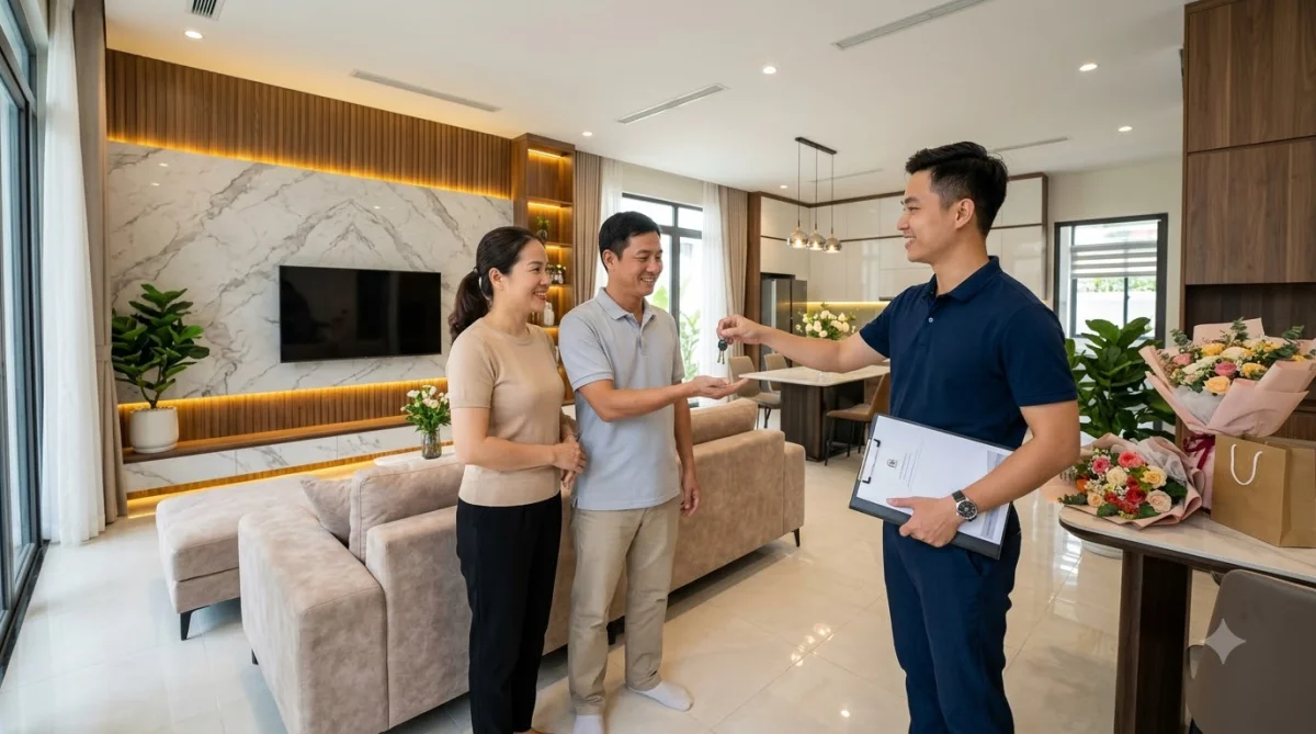Giải Pháp Không Gian & Thiết Kế Nội Thất Thành phẩm hoàn thiện bàn Giao Trọn Gói Nội Thất Nhà Anh Tiên - Đức Hòa – giải Pháp Không Gian & Thiết Kế Nội Thất