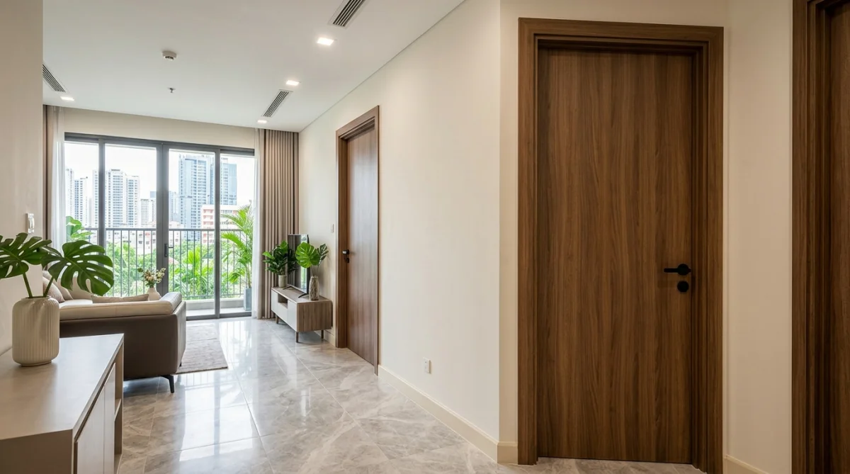 Toàn cảnh cửa nhựa composite cao cấp tại TPHCM – Chịu nước 100%, cách âm tốt Toàn cảnh cửa nhựa composite cao cấp tại TPHCM – Chịu nước 100%, cách âm tốt